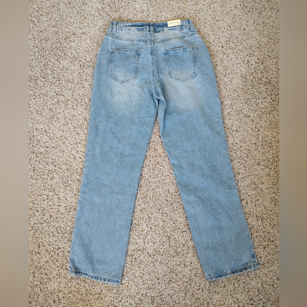 Ban Jara Embroidered Blue Jeans - Picture 6 of 7